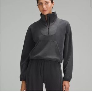 Brushed Softstreme Ribbed Half Zip